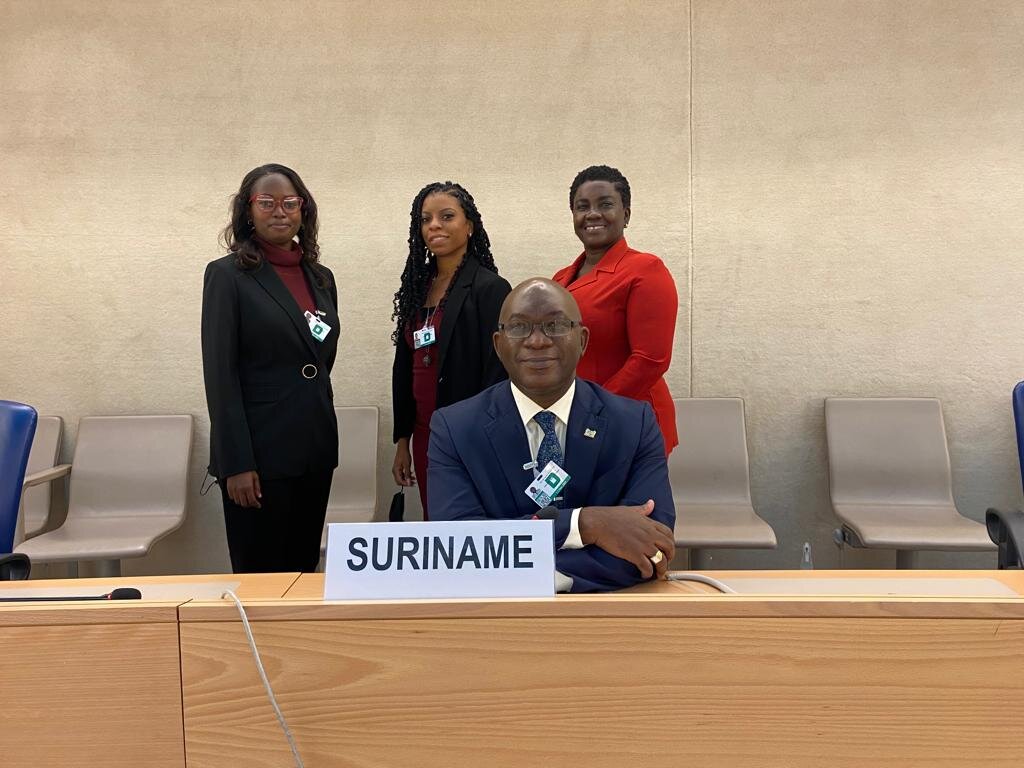 Foto 1 Participatie Suriname in meeting VN Mensenrechtenraad