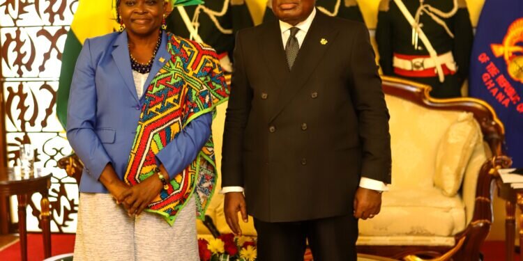 2022.03.22 Ambassadeur Graand Galon President Ghana