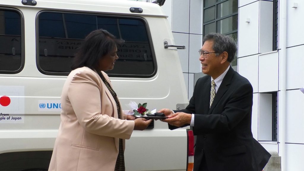 Japan schenkt Suriname medische apparatuur 1