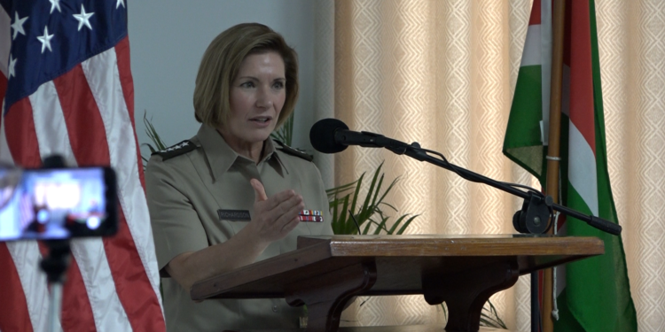 generaal Laura Richardson, commandant van de United States Southern Command (USSouthCom)