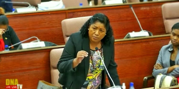 NDP parlementariër Claudie Sabajo. Beeld: DNA