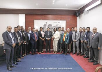 Guyana-Suriname Private Sector Council brengt bezoek aan president
