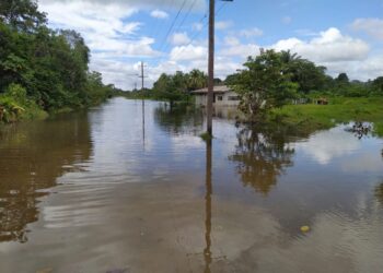 Brokopondo In Hermansdorp verteld Cynthia Vorswijk dat zij haar woning niet meer in kan vanwege de hoge waterstand. Ze stelt dat Staatsolie zich verantwoordelijker opgesteld kon hebben, door de bewoners te melden wanneer het water mogelijk zou stijgen.“De situatie hier is heel erbarmelijk. Ik kan niet peilen wat er nog volgt. Ik ben alles kwijt”, zegt de vrouw terwijl ze nog net niet in huilen uitbarst. Ze probeert haar emoties te bedwingen, terwijl zij verhaal doet. Vorswijk zegt dat vele mensen in het dorp niet weten waar zij aan toe zijn. Haar buurvrouw Olga Misiedjan die haar inboedel inlaad, terwijl ze de redactie te woord staat. Ze geeft aan dat ze de situatie niet meer aan kan. De vrouw heeft bij familie onderdak gevonden te Balingsula op hoger gelegen gebied. Daar zal ze haar elektrische apparaten bergen, totdat er zicht is op een genormaliseerde situatie.