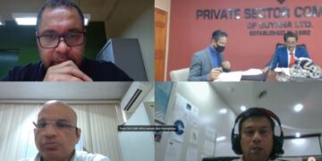 Colorful Minimalist International Day of Education Facebook Post 3 1 De Vereniging Surinaams Bedrijfsleven en de Private Sector Commission (PSC) van Guyana hebben een intentie tot samenwerking met elkaar getekend, dat meldt een persbericht van de VSB. De samenwerking moet leiden tot de oprichting van een Guyana-Suriname Private Sector Business Council, die als doel heeft de bilaterale relatie tussen Suriname en Guyana te versterken. “De nieuwe business council zal bestaan uit belangrijke vertegenwoordigers van de private sector, uitsluitend gewijd aan het versterken van economische banden en initiatieven met betrekking tot gedeelde belangen en het creëren van de beoogde single market and Economy”, luidt het bericht van de VSB.