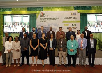 EAS 1 Tijdens het Regional & Suriname Renewable Energy Forum is er stilgestaan bij de ontwikkelingen van de afgelopen periode in de energiesector.