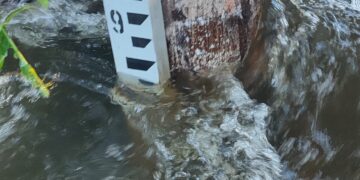 IMG 20220528 153352 1 Minister Gracia Emanuel van Regionale Ontwikkeling en Sport zegt dat het water in het Brokopondo-rampgebied een dalende trend vertoont. Ze sprak journalisten woensdag voor aanvang van de wekelijkse ministerraadsvergadering op het Kabinet van de Vicepresident.