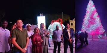 Kerstboom President en crew In een eerder gesprek met Key News zei CEO Bhikharie dat het zijn manier van teruggeven aan de samenleving is. "De bedrijven van Big Will Group, waaronder de Molen, zijn en worden gedragen door de samenleving", zei Bhikharie daarbij. Dat de gift wordt gewaardeerd, is duidelijk te merken aan de gezichten van de aanwezigen.