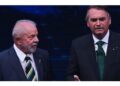 President Luiz Inácio Lula da Silva links en ex president Bolsonaro rechts