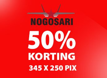 NOGOSARI BUSINESS FAIR KORTINGEN ACTIE