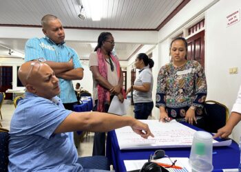 OW 01 1 Deze strategie is erop gericht om de deelname van vrouwen en mensen met een beperking aan de activiteiten van de Jules Sedney terminal (Nieuwe haven) te optimaliseren. Op 1 december 2022 is er een strategie workshop gehouden waarbij de participanten hebben gediscussieerd over zes doelstellingen van de gender- en diversiteitsstrategie van de maritieme sector.
