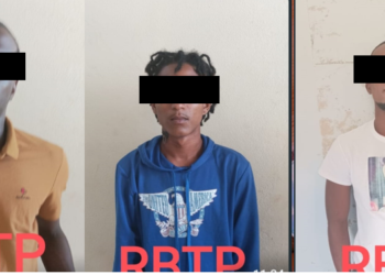 RBT3 De verdachten D.N. (27) ,TG (22) en MP (26), zijn door het Regio Bijstands Team (RBT) Paramaribo aangehouden en overgedragen aan de politie van het ressort Geyersvlijt.