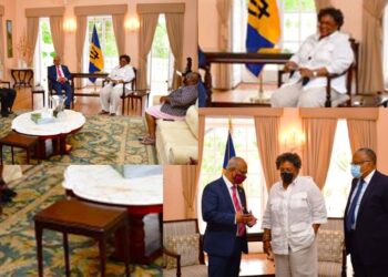 Ramdin Mottley Minister Albert Ramdin van Buitenlandse Zaken, International Business en Internationale Samenwerking heeft op maandag 11 april 2022 een beleefdheidsbezoek gebracht aan de premier van Barbados, Mia Amor Mottley. Dit beleefdheidsbezoek was het sluitstuk van het bezoek aan Barbados voor het hernieuwen en intensiveren van de samenwerking tussen beide landen.