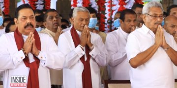 Na president Sri Lanka legt ook premier functie neer
