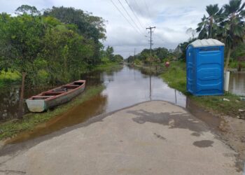 Creola zwaar getroffen door wateroverlast