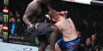 Bigi Boy vestigt UFC-record, wint 3 partijen onder dertig seconden