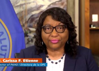 carissa f etienne july 7 2021 1 Landen binnen de regio moeten beter anticiperen op toekomstige pandemieën door te investeren in de zorg. Dat heeft PAHO-directeur Carissa Etienne aangegeven tijdens een workshop in Argentinië.