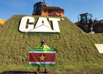 cat Het avontuur van Aksay Sadhoe tijdens de ‘CAT Global operator challenge’ is afgelopen weekeind in Brazilië ten einde gekomen.