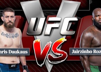 chris daukaus vs Jairzinho Rozenstruik ufc 1 1 Chris Daukaus is op zijn hoede voor Jairzinho ‘Bigi Boi’ Rozenstruik.