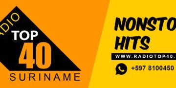 header2 De stichting Natio 40 is opgericht in 2013, met als doel “het muziekgebeuren van Suriname in kaart te brengen en vast te leggen”. “We proberen dat te doen met verschillende producten, zoals de Nationale Top 40, de lijst met de 40 populairste hits die wekelijks wordt geproduceerd”, vertelt Ralph Wondel, die de voorzitter is van de Stichting.