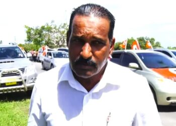 jogi 1 “Deze coalitie kan uw droom werkelijkheid laten worden”, zei parlementariër Mahinder Jogi zaterdagavond tijdens het opo yari evenement van Pertjajah Luhur in Nickerie.