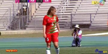 Surinaamse voetbalvrouwen niet voorbij Puerto Rico