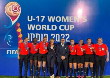 rensch wk 22 Mijensa Rensch is still amazed. De FIFA-assistent scheidsrechter kan haar optreden zondag in de finale van het U-17 meisjes wereldvoetbalkampioenschap nauwelijks in woorden omzetten. “Ik weet niet eens hoe ik het moet uitleggen, maar het is in één woord gewoon amazing.”