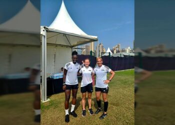 rensch1 Mijensa Rensch blijft stappen in de goede richting zetten. De Fifa-assistent scheidsrechter omarmt het groeiproces gedurende haar deelname aan het meisjes U-17 wereldkampioenschap voetbal in India.