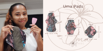 uma care 1 Gemak dient de mens zegt men altijd, maar soms is juist gemak niet de oplossing. Dat is wat Nicole Pawirodirjo althans heeft ervaren in haar zoektocht naar kwalitatieve menstruatie producten. “Uit eigen ervaring en soms een overgevoelige huid kun je als vrouw niet alle producten die er op de markt zijn gebruiken. En als je die eindelijk had, dan waren de prijzen zodanig dat het bijna niet rendabel leek”.