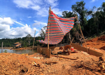 20230414 IMG 20230414 1526582 Er zijn geen nieuwe lijken gevonden in de op 20 november ingestorte goudmijn, dat bevestigt de NCCR-Coördinator, Jerry Slijngaard, aan Key News. Wat nog moet gebeuren in overleg met Zijin Gold mining, is dat het gebied veilig gemaakt moet worden.