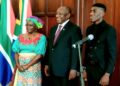 Suriname en Ghana verdiepen bilaterale relatie in Zuid-Afrika 4 2024.04.09 BIBIS Amb Graand Galon geloofsbrieven Zuid Afrika Met het indienen van haar geloofsbrieven heeft Fidelia Graand-Galon, Buitengewoon- en Gevolmachtigde Ambassadeur van de Republiek Suriname in Accra, Ghana de eerste steppen gezet om de relatie tussen Suriname en Zuid-Afrika verder te verdiepen.