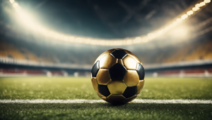 685285 golden soccer baall in a eurpean stadium full of xl 1024 v1 0 De legendarische Nederlandse coach Rinus Michels deed ergens in de jaren 70 een uitspraak die een prachtig eigen leven is gaan leiden: “voetbal is oorlog”...