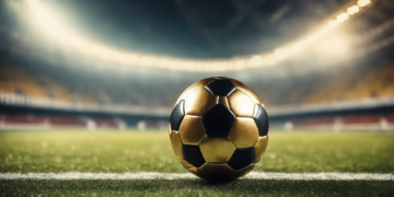 685285 golden soccer baall in a eurpean stadium full of xl 1024 v1 0 De legendarische Nederlandse coach Rinus Michels deed ergens in de jaren 70 een uitspraak die een prachtig eigen leven is gaan leiden: “voetbal is oorlog”...