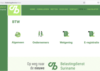 BTW Tijdens een regeringsraadsvergadering is geconstateerd dat de doelen voor de BTW niet zijn behaald. Deze doelstellingen moet Suriname alsnog behalen, zodat ons land beter kan scoren bij de geplande evaluatie van het IMF-programma in september.