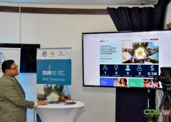 CDS7760 Met het lanceren van het Suriname Growth Enterprise (SURGE) Programma van het ministerie van Economische Zaken en Technologische Innovatie kunnen ondernemers terecht voor ondersteuning.
