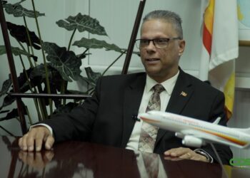 CEO SLM ingenomen met eerste commerciele vlucht Airbus A340