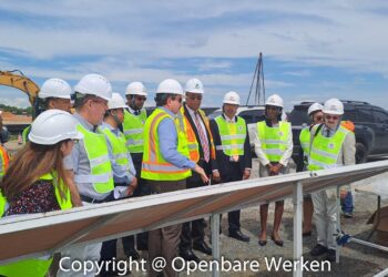 IMG 20230629 WA0012 Het voortraject van de bouw van de brug over de Corantijnrivier nadert zijn afronding. Tijdens de tweede ministeriële meeting, ditmaal in Georgetown, Guyana, presenteerde het ingenieursbureau WSP Caribbean de resultaten van de voorstudies.