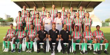 Robinhood Voetbalkampioen Robinhood opent vrijdag haar deelname aan de CONCACAF Caribbean Club Shield op Saint Kitts and Nevis van 3 tot en met 13 augustus. De eerste tegenstander (O&M uit de Dominicaanse Republiek) belooft meteen een taaie klus te gaan worden.