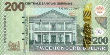Suriname wint prestigieuze prijs met nieuwe bankbiljetten