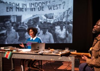 Theater na de Dam Meer dan bauxiet Bart Grietens 8 copy 'Meer dan bauxiet' heet de live-documentaire die Emma Lesuis op zaterdag 19 en zondag 20 mei presenteert in Theater On Stage.