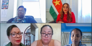 Leden SCLAN bespreken organisatorische vraagstukken tijdens virtuele meeting