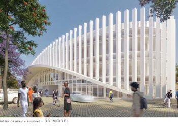 Volksgezondheid en BOG nieuwbouw 2 De plannen om voor Volksgezondheid en BOG een nieuwbouw kantoor op te zetten zullen vandaag van start gaan. Het nieuwe gebouw komt aan de Rode Kruislaan 22.