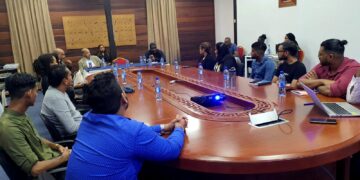 WhatsApp Image 2023 05 15 at 18.46.28 Een groep van 22 medewerkers van het Kabinet van President en het Instituut van de First Lady zijn in de gelegenheid gesteld de opleiding tot Buitengewoon Agent van Politie (BAVP) te volgen, teneinde beter invulling te geven aan hun functie bij het uitvoeren van taken.