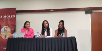 WhatsApp Image 2023 08 07 at 12.16.49 Comedian en TikTok-ster Lovella Telesford is klaar om op de planken te staan in Suriname. Tijdens een Meet & Greet met de pers zegt zij dat de ontvangst heel warm was. "En dat voelde ik ook met alle lieve comments en berichten van mijn online familie", zegt Telesford enthousiast.