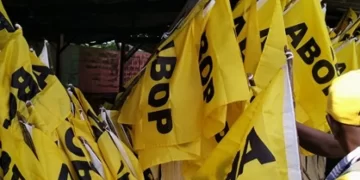 abop Detailfoto 1 Brunswijk zei woensdag al dat de post van Binnenlandse Zaken slechts voor een jaar ingevuld zou worden door de Pertjajah Luhur, toen de ABOP en PL nog samenwerkten. Brunswijk is van mening dat, nu de PL niet meer met de ABOP samenwerkt, de ministerpost terug naar de ABOP moet. "Er is een duidelijke afspraak gemaakt toen het regeerakkoord werd gesloten. In principe zou Paul Somohardjo de post voor een jaar invullen, maar toen werd zijn zoon vooruitgeschoven", legt Brunswijk uit.