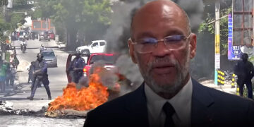 ariel henry web 1 De Haïtiaanse premier Ariel Henry heeft zijn ontslag ingediend als regeringsleider van het land. Hij heeft dat laten weten na overleg van de leiders van landen in het Caribisch gebied met de Amerikaanse minister van Buitenlandse Zaken Blinken. Henry heeft laten weten te vertrekken zodra er een overgangsraad is in Haïti en er een interim-premier is benoemd.