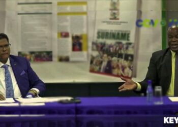 chan en bravo De relatie tussen de president, Chandrikapersad Santokhi en vicepresident, Ronnie Brunswijk zit goed. "Watra no ey pasa unu", zegt Brunswijk tijdens de regeringspersconferentie donderdag 25 mei.