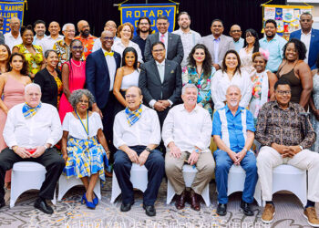 chan guyana web 2 President Chandrikapersad Santokhi heeft tijdens zijn werkbezoek in buurland Guyana de lancering van de Suriname-Guyana Chamber of Commerce (SGCC) bijgewoond.