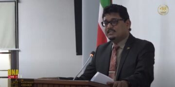gajadien1 “Er is verbetering te zien en de samenleving ziet dat ook”, zei DNA-lid Asiskumar Gajadien donderdag in het parlement tijdens de begrotingsbehandeling.