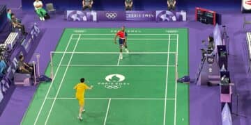Badmintonner Opti verliest van nummer 1 van de wereld