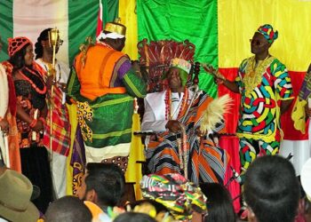 Brunswijk officieel bekroond als koning van de Afro-Suriname Heritage